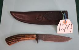 Custom Made Sam Stoner Bowie Knife