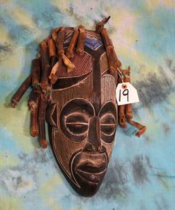 Large Attractive African Mask for Decor