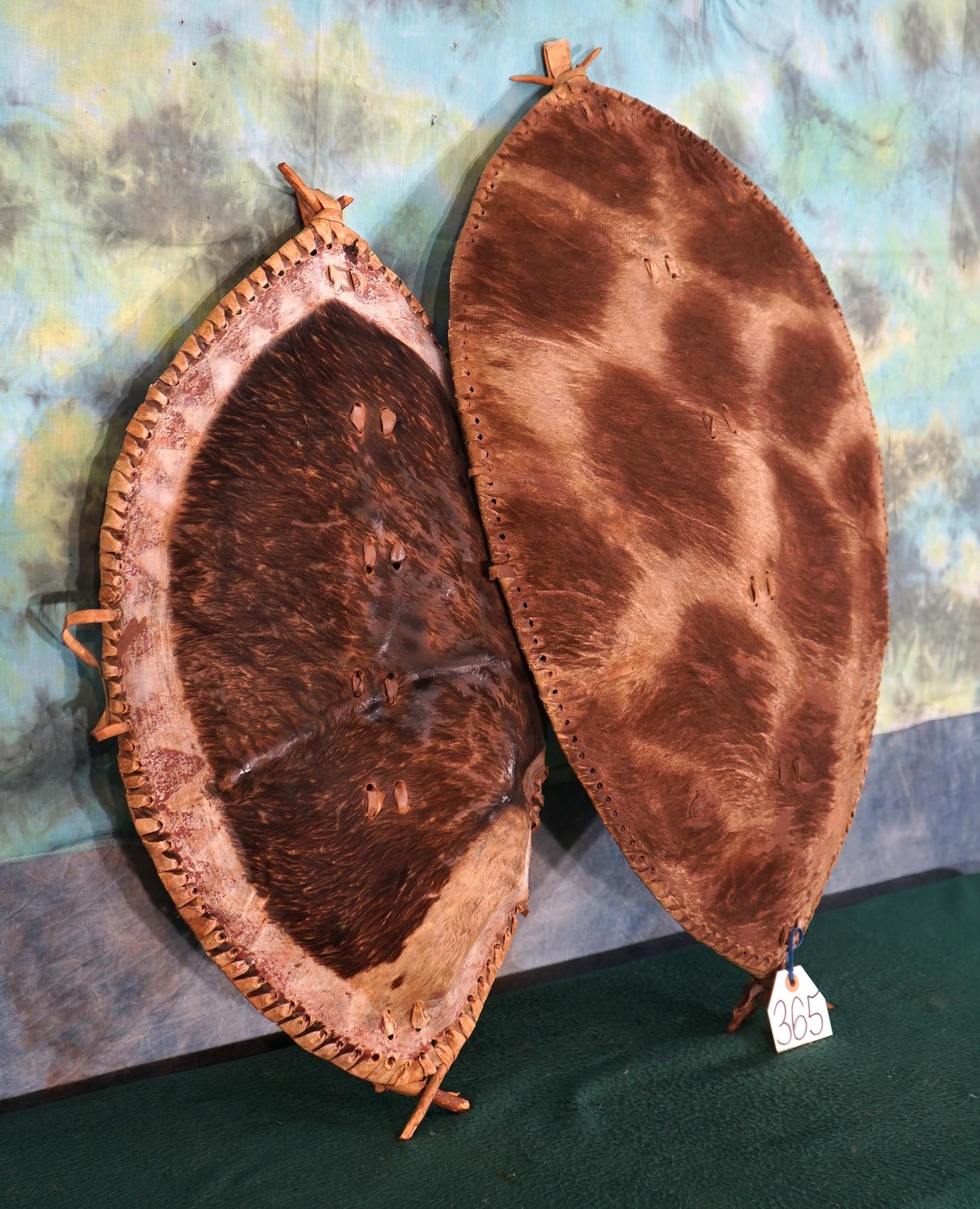 Two Native Made African Shields