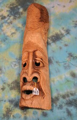 Large African Wood Mask