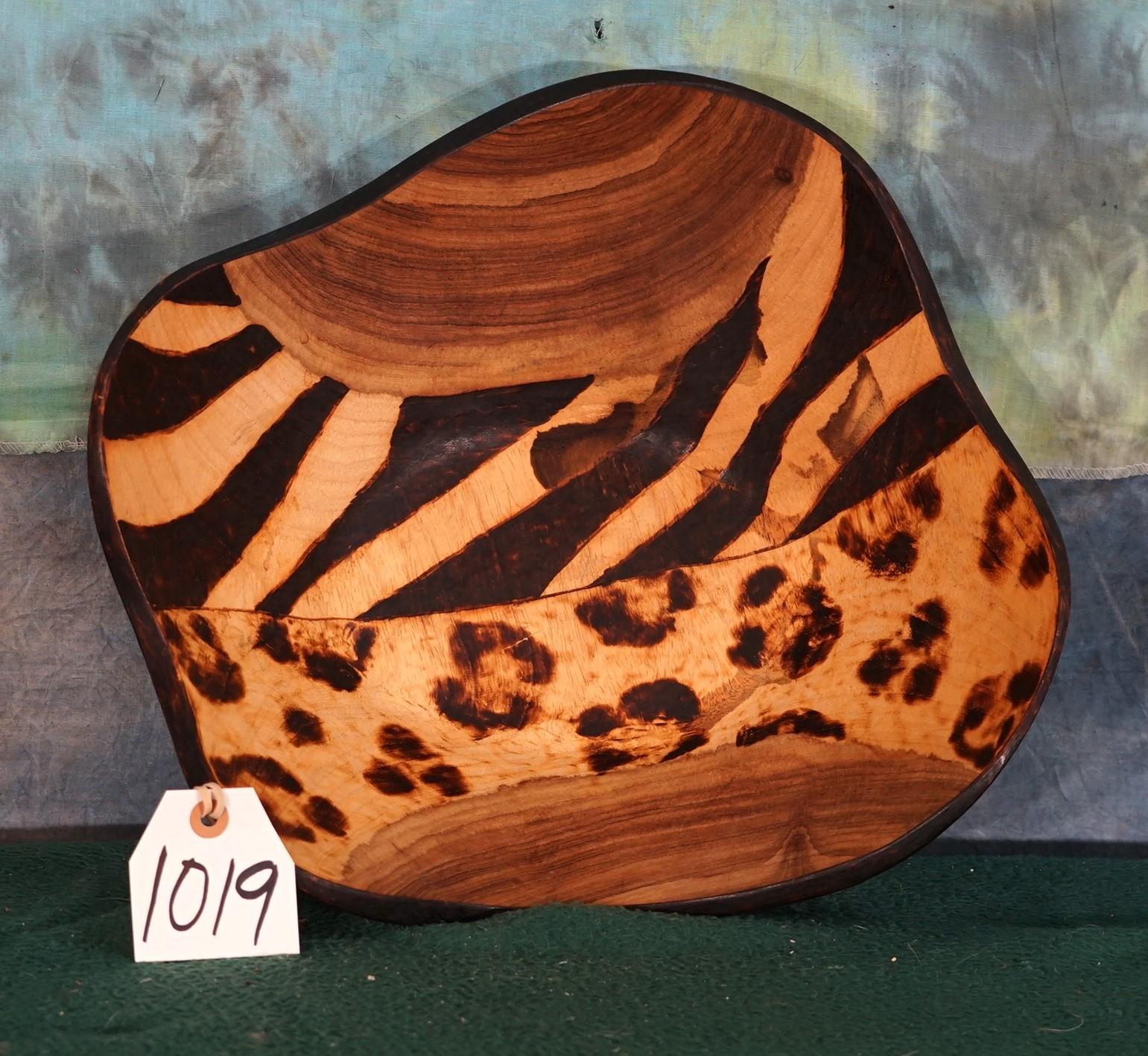 African Wood Fruit Bowl