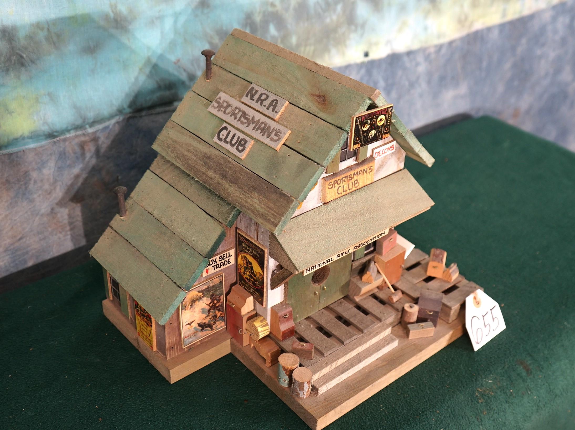 NRA Sportman's Club Birdhouse