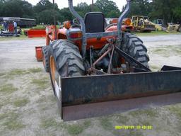 Kubota L4330 Tractor with box blade