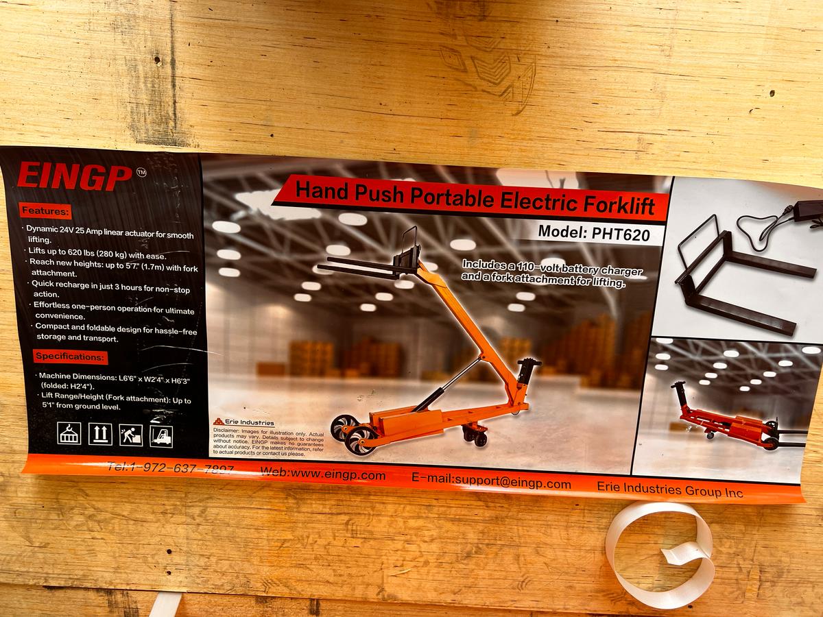 Hand Push Portable Electric Forklift Franklin, TX