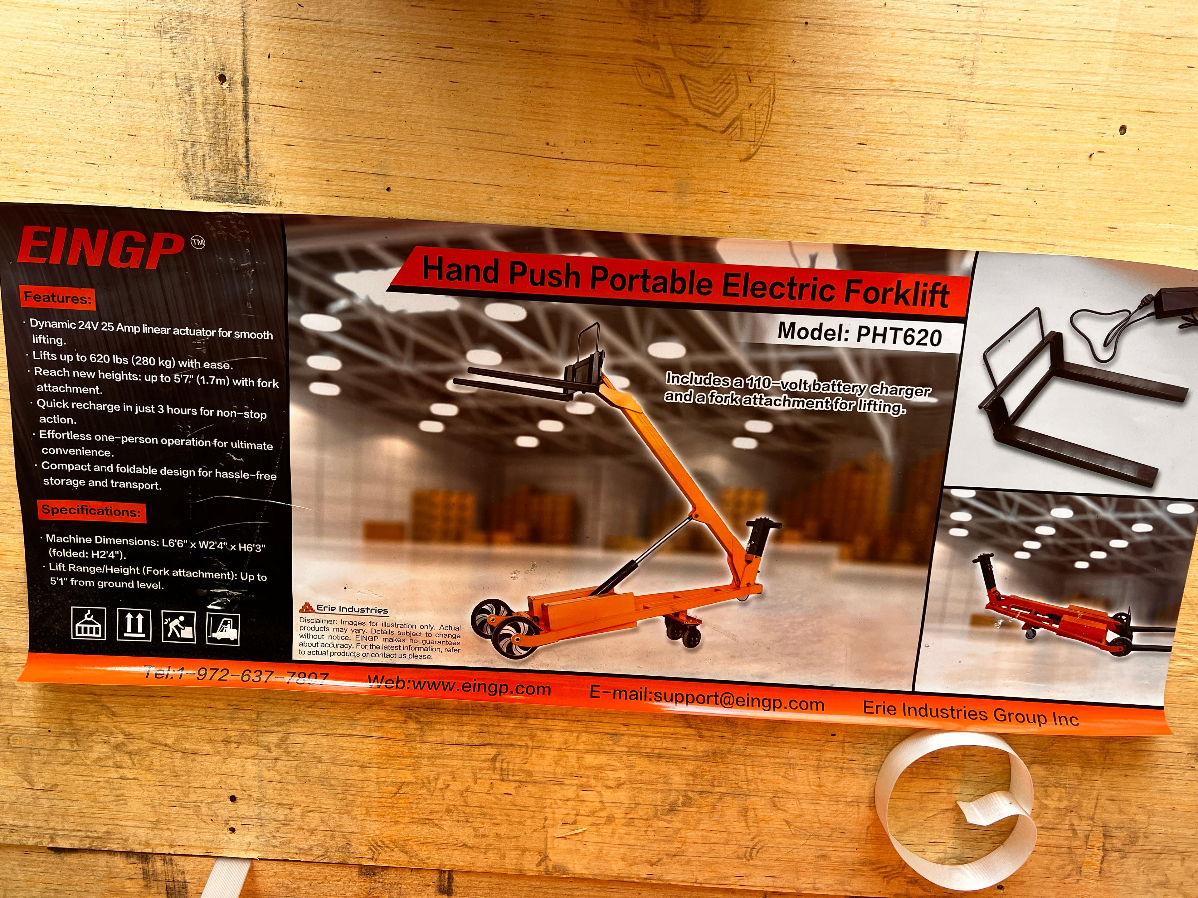 Hand Push Portable Electric Forklift Franklin, TX