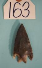 Beautiful Tri-Colored Texas Pedernales Authentic Spear Point