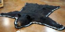 Mint Condition Black Bear Rug Taxidermy Mount