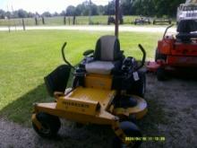 Hustler O turn mower
