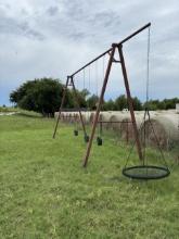 3 Seater Pipe Swing Set Kosse, TX