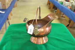 Copper Plated Brass Ash Bucket