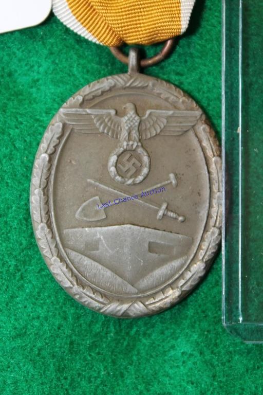 German WWII West Wall Defense Decoration