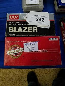 4-Boxes of 50ct  .45 ACP