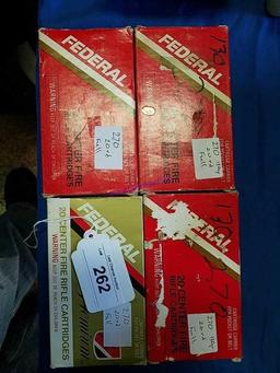 4-22ct Boxes of .270