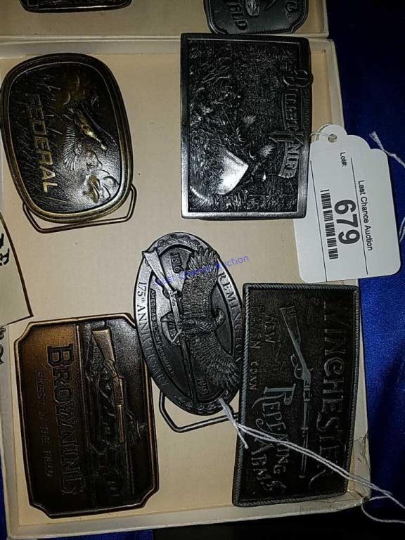 5-Firearm Belt Buckles