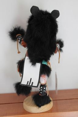 Black Bear Kachina Doll 11" Tall