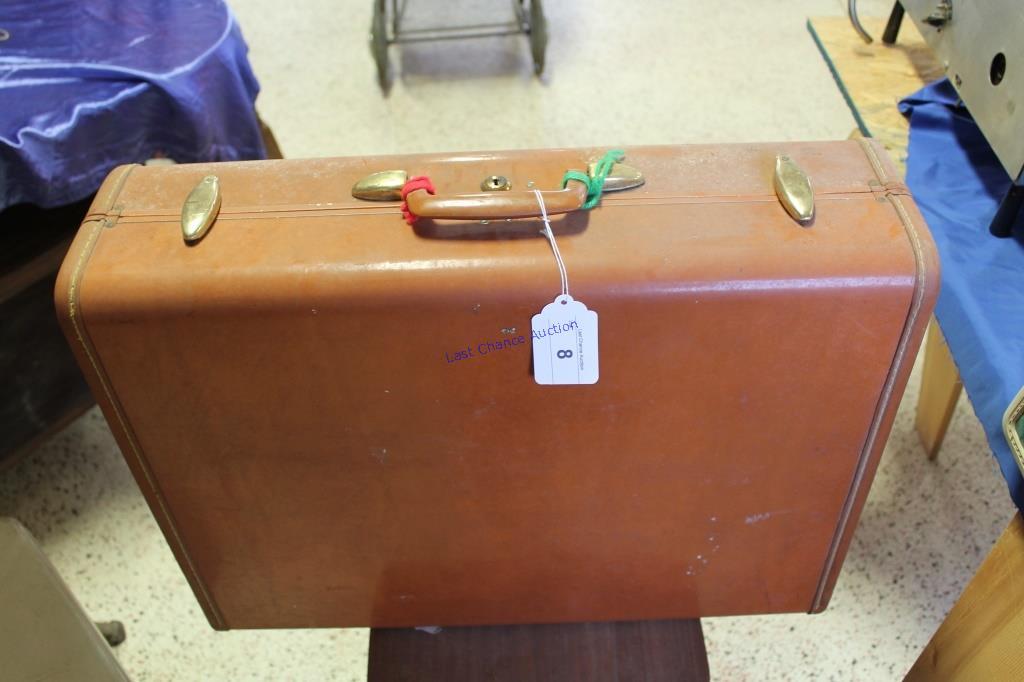 Vintage Sampsonite Suit Case Caramel Color