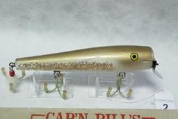 Captain Bills 8"  Musky Lure w/Box