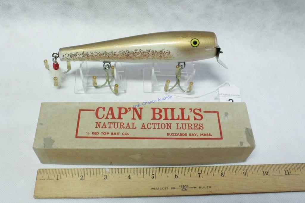 Captain Bills 8"  Musky Lure w/Box