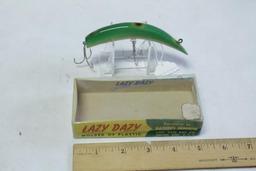 Mint Frog Pattern Lazy Dazy w/1/2 Box