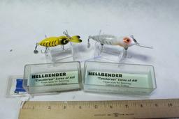 Pair of Wopper Stopper Hellbender Lures MIB