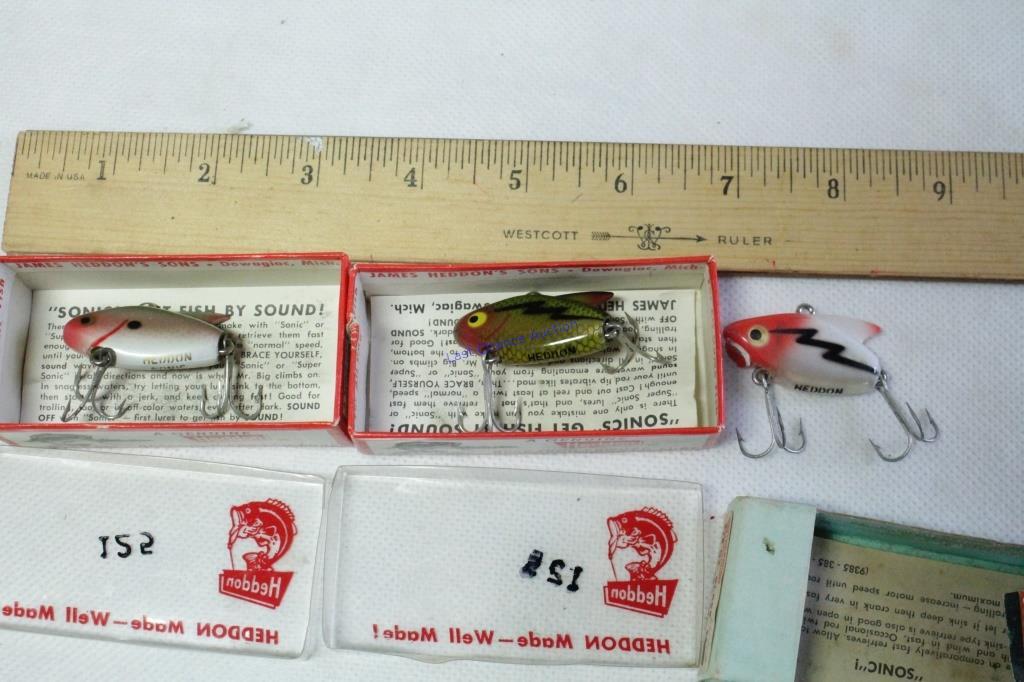 3X-Small Heddon Sonic Lures MIB