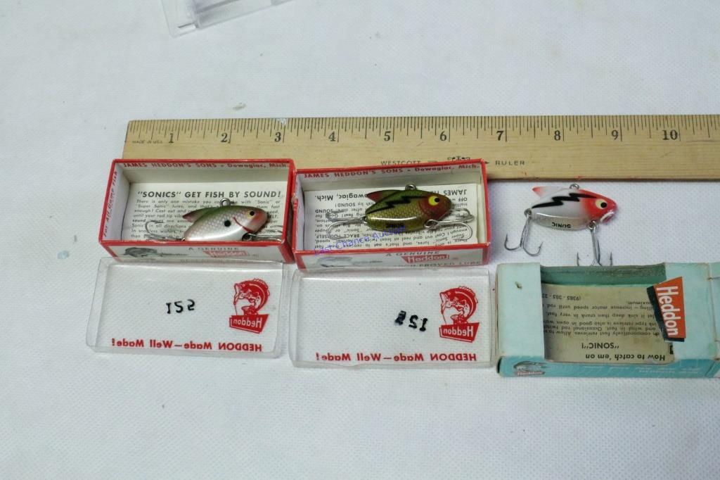 3X-Small Heddon Sonic Lures MIB