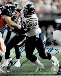 Luis Castillo San Diego Chargers Autographed 8x10 Photo Mancave coa