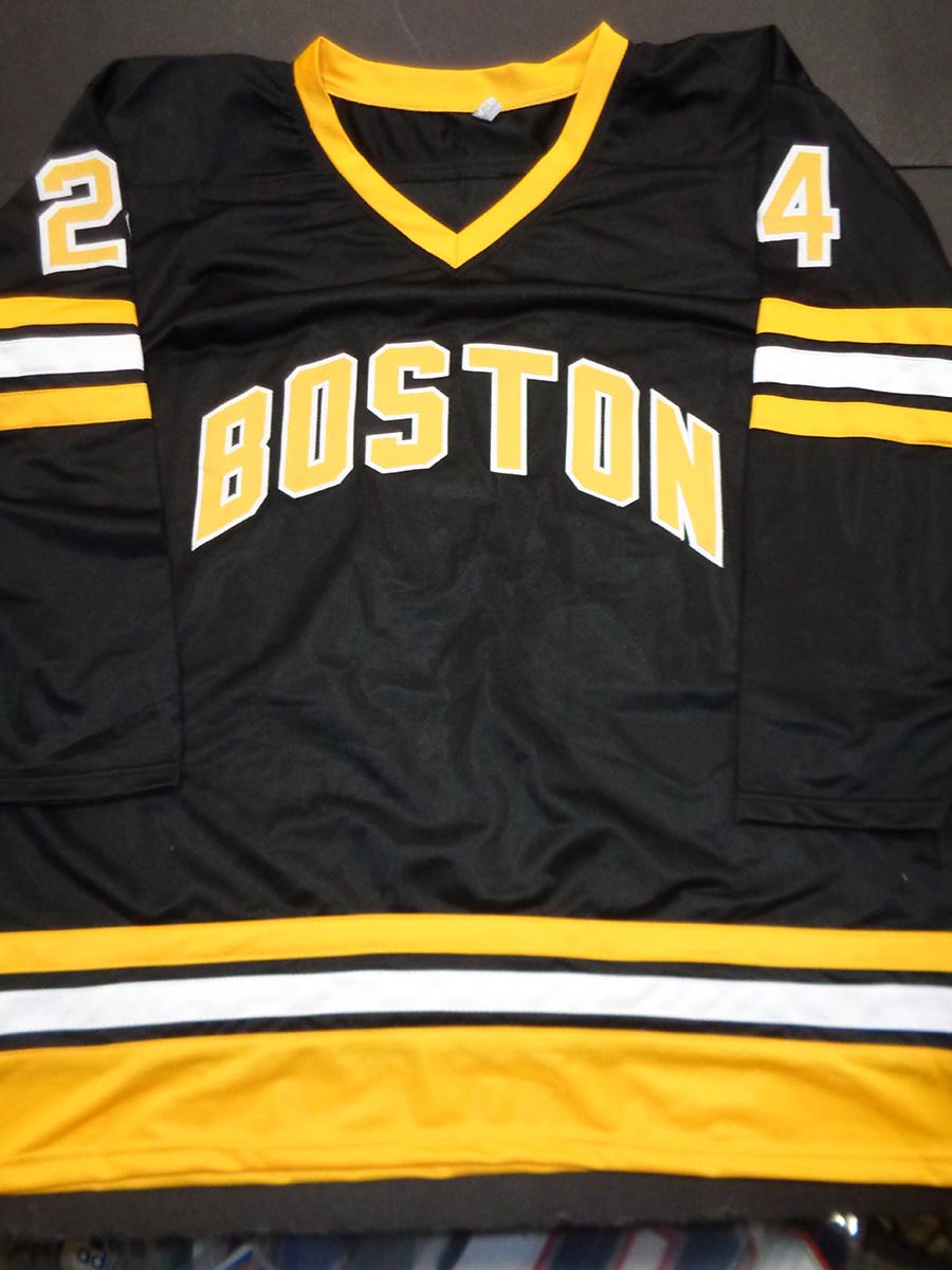 Terry O'Reilly Boston Bruins Autographed & Inscribed Custom Hockey Jersey JSA W coa