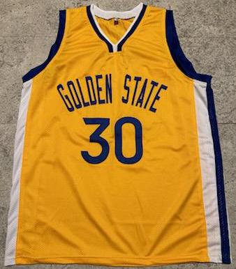 Stephen Curry Golden State Warriors Autographed Custom Basketball Jersey GA coa