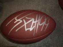 J.J. Watt Arizona Cardinals Autographed Wilson Football GA coa