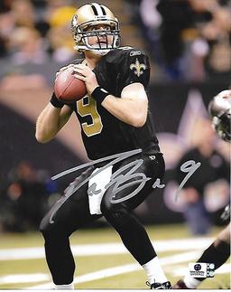 Drew Brees New Orleans Saints Autographed 8x10 Photo GA coa