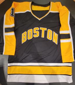 Andrew Raycroft Boston Bruins Autographed Custom Hockey Jersey JSA W coa