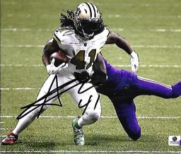 Alvin Kamara New Orleans Saints  Autographed 8x10 Photo GA coa