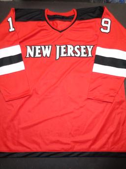 Bobby Carpenter New Jersey Devils Autographed & Inscribed Custom Hockey Jersey JSA W coa