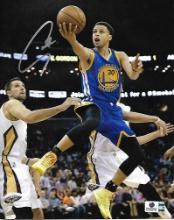 Stephen Curry Golden State Warriors Autographed 8x10 Photo GA coa