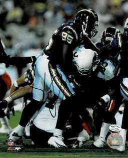 Shawn Phillips San Diego Chargers Autographed 8x10 Photo coa *2