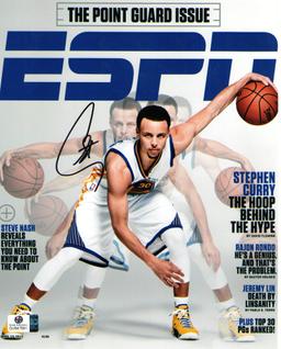 Stephen Curry Golden State Warriors Autographed 8x10 Photo coa  *01