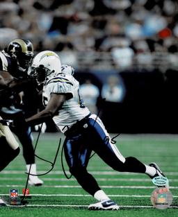Shawn Phillips San Diego Chargers Autographed 8x10 Photo coa *3