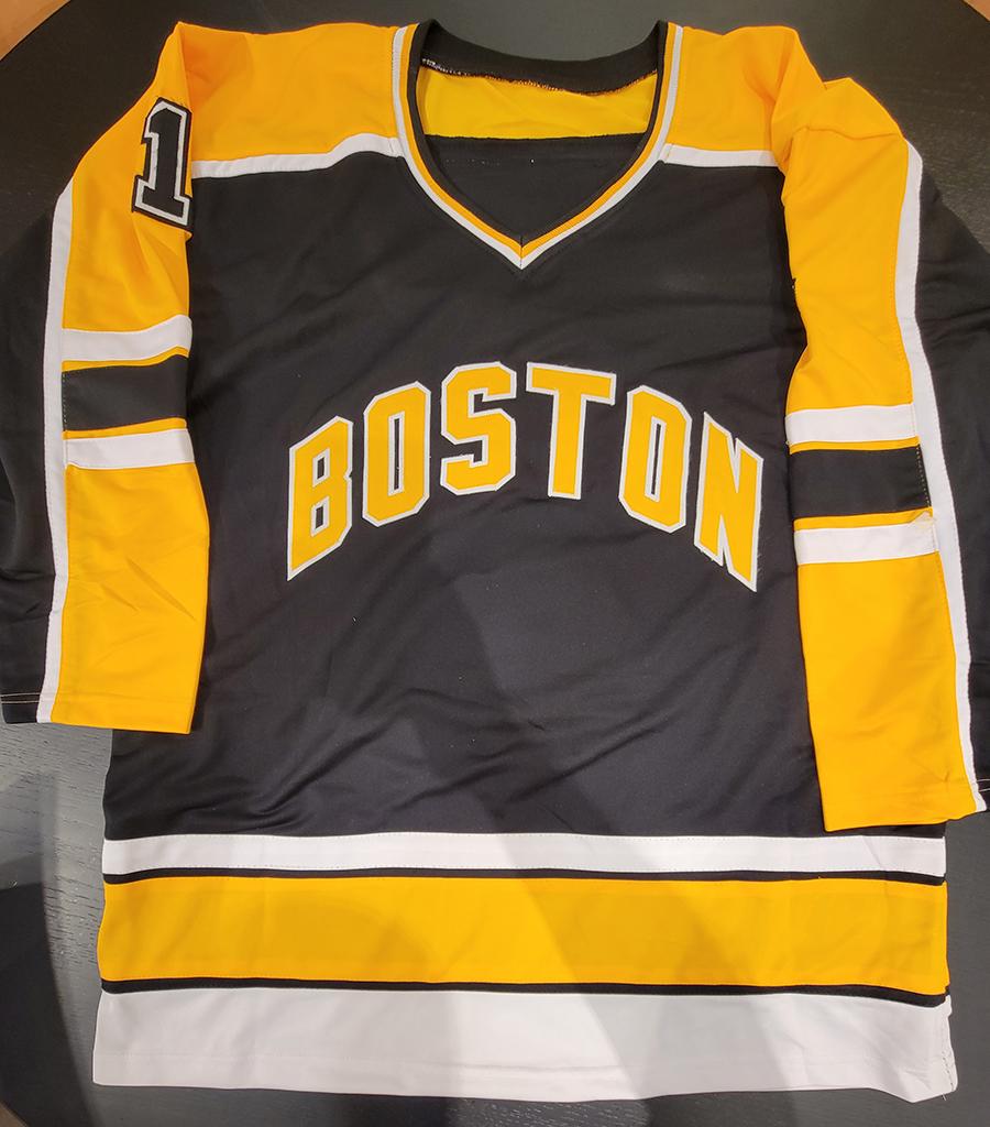 Andrew Raycroft Boston Bruins Autographed Custom Hockey Jersey coa