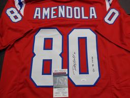 Danny Amendola New England Patriots Autographed Custom Football Jersey coa