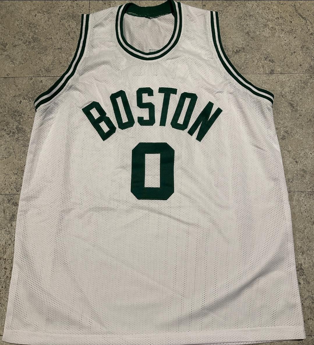 Jason Tatum Boston Celtics Autographed Custom Basketball Jersey coa