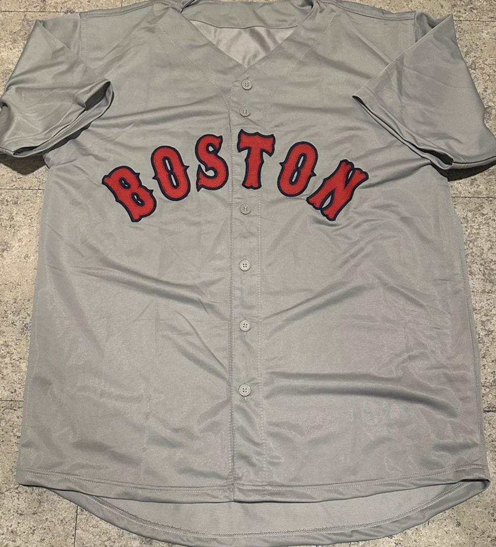 Dennis 'Oil Can' Boyd Boston Red Sox Autographed Custom Baseball Jersey coa