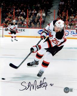 Stefan Matteau New Jersey Devils Autographed 8x10 Photo Hologram *3