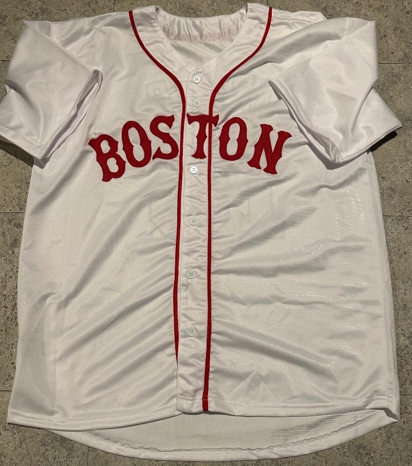 Franchy Cordero Boston Red Sox Autographed Custom Baseball Jersey coa