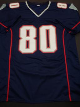 Danny Amendola New England Patriots Autographed Custom Football Jersey coa