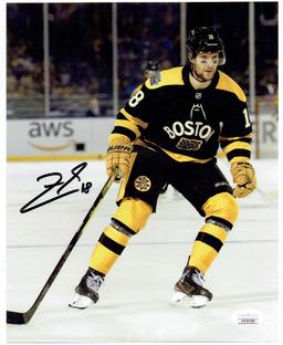 Pavel Zacha Boston Bruins Autographed 8x10 Photo coa