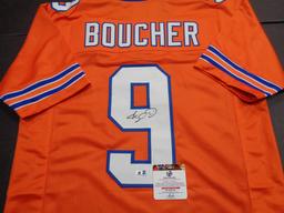 Adam Sandler Bobby Boucher The Waterboy Autographed Custom Football Jersey coa