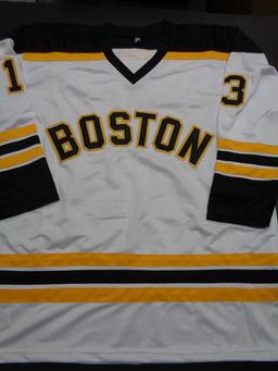 Charlie Coyle Boston Bruins Autographed Custom Hockey Jersey coa