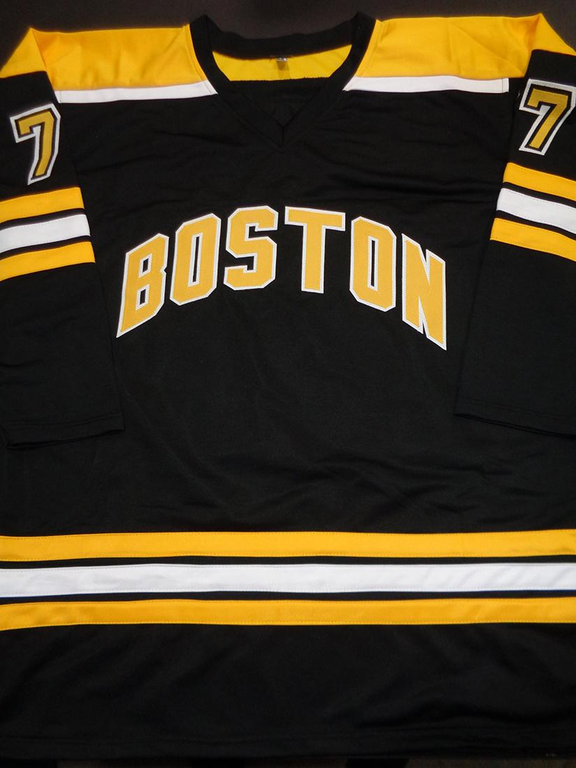 Ray Bourque Boston Bruins Autographed & Insc Custom Hockey Jersey coa