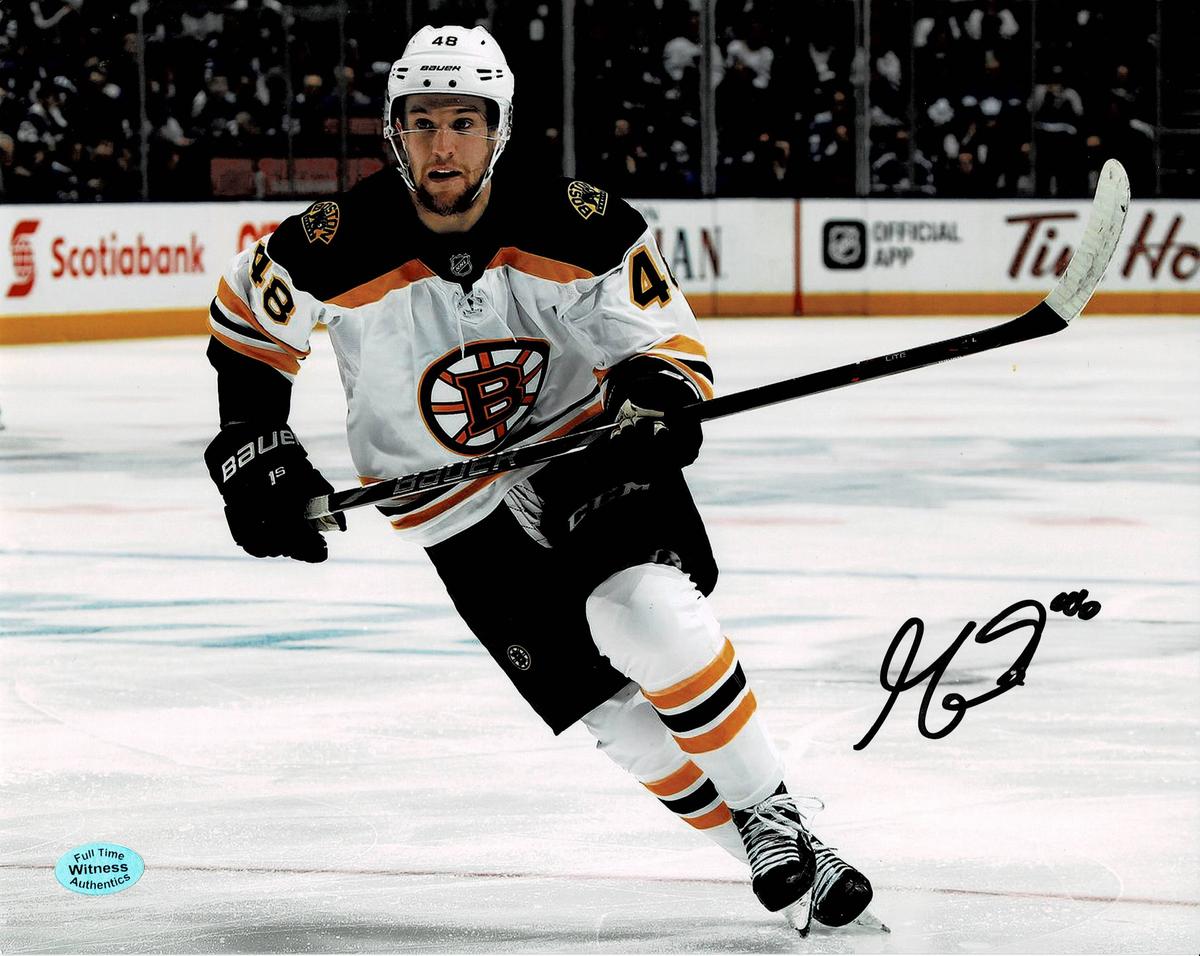 Matt Grzelcyk Boston Bruins Autographed 8x10 Photo coa